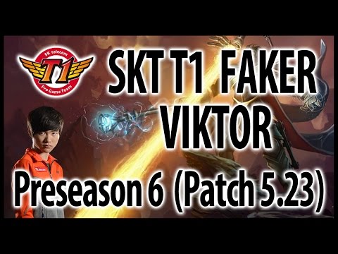 SKT Faker – Viktor mid vs. TF – Preseason 6, KR challenger ranked solo queue (2015.11.27)