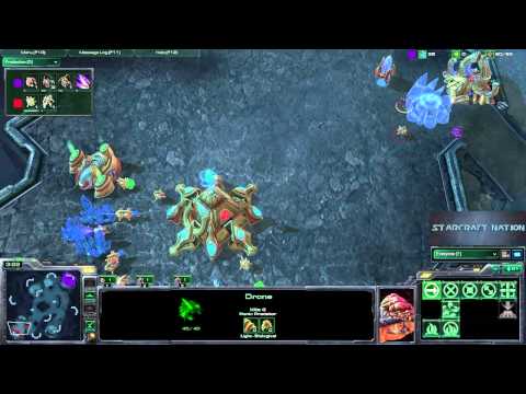 Starcraft 2:LiquidHuk vs FXOMoonGlade game 1