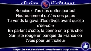 Sexion d&#39;Assaut - J&#39;Reste Debout (Paroles) HD 2012 (Lyrics)