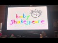Opening To The Baby Shakespeare 2003 UK VHS