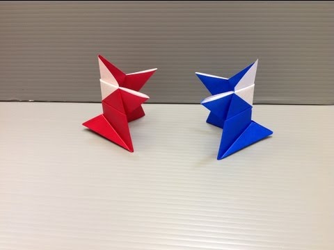 Daily Origami: 111 - Wrestler