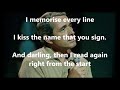 Love Letters  PERRY COMO (with lyrics)