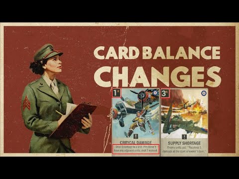 KARDS September 2022 Balance Patch Review: Goodbye SS + CD!