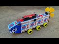 How To Make An Air Powered Train With Matchbox And Small Tyres