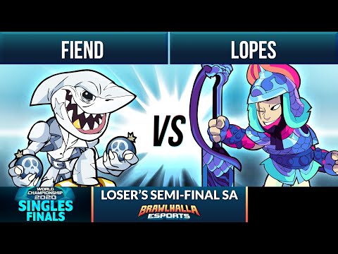 Fiend vs Lopes - Loser's Semi-Final - Brawlhalla World Championship 2020 - 1v1 SA