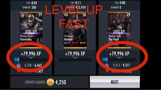 How to level up FAST [injustice mobile]