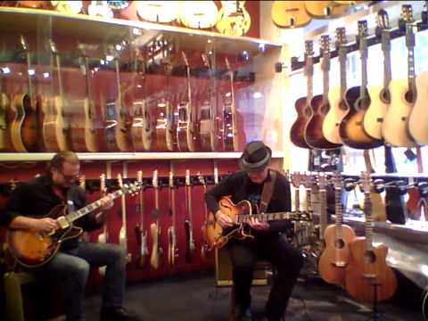 Rolf Jardemark & Max Schultz - No1 Guitarshop - Musik i butik I