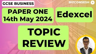 Topic Review for Paper 1 - Edexcel GCSE Business