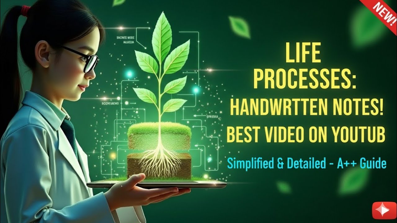 Class 10 Biology Life Processes Handwritten Notes | class 10 biology chapter 1 life process | notes 