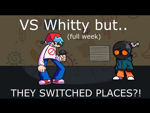 Friday Night Funkin' Mod - VS Whitty but BOYFRIEND and Whitty switched places lol