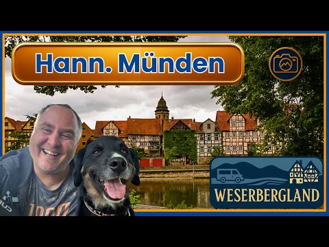 Hann. Münden: Half-Timbered Magic & River Adventures Discover with Camper & Dog