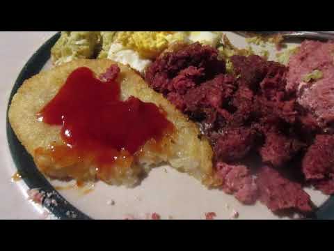 Iberia Corned Beef With Baked Ranch Eggs & A Hashbrown...