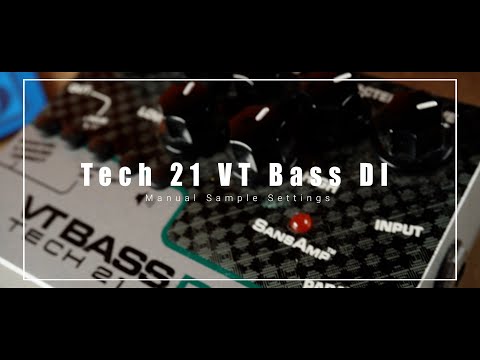 Tech 21 Sansamp VT Bass DI Demo