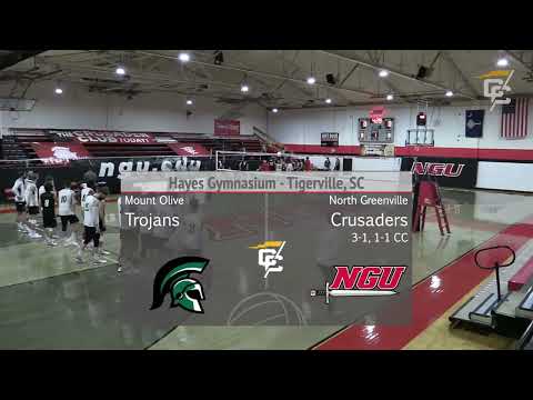 North Greenville vs. Mount Olive - NGU Men's Volleyball 2021