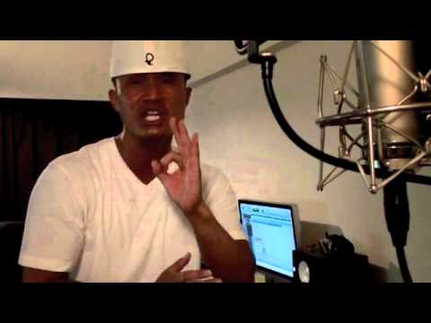 Young Hastle V-Neck T Remix "V-Mix" In Studio Performance