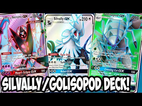 Silvally/Golisopod/Dawn Wings Necrozma Deck! Power Memory + First Impression! Ultra Prism PTCGO