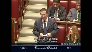 CANDIANI: "PER LA SINISTRA SE SI È AMICI DEGLI STATI UNITI SI È AMICI DI PUTIN"