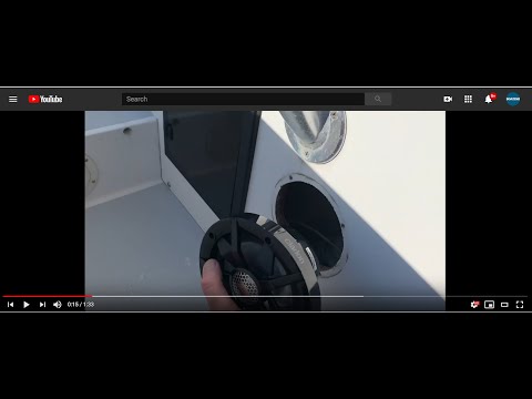 Installing a Clarion Marine Media System Episode Three: Speaker and Control Head Cutouts
