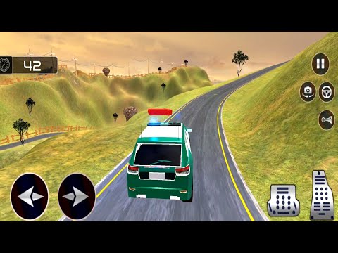 US Police Car - Offroad Police Van Chasing Crime Driving - Android GamePlay #9