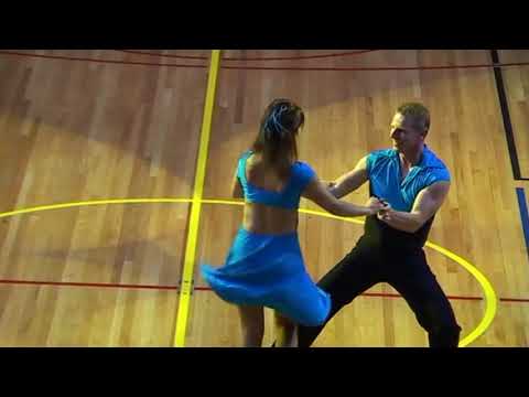 2007 NZ Ceroc Nationals Advanced A Category. Steve Lafferty & Linda Fairweather