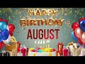 August Happy Birthday August