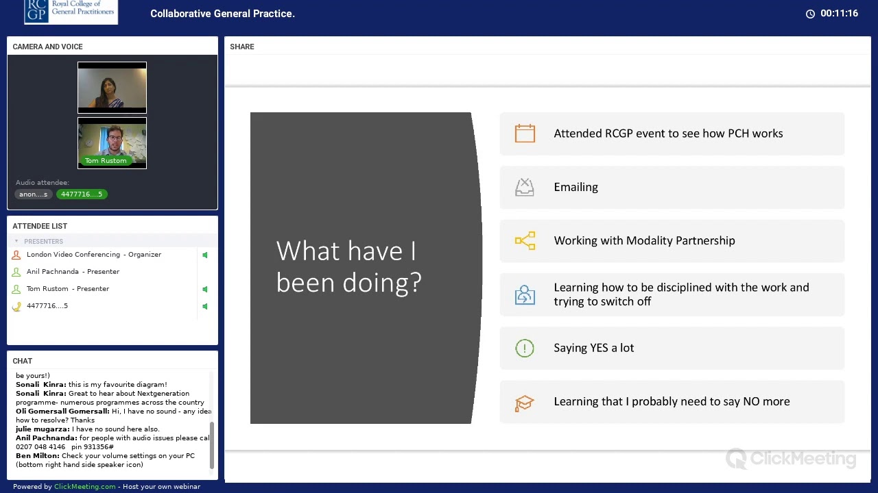 Collaborative General Practice: Primary Care Network (PCN) Webinar - Session 1 Learning to Lead
