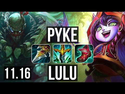 How to lane against Pyke as Lulu and other enchanters. Challenger Analysis