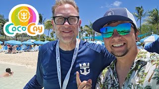 Provost Park Pass group cruise day 2, Perfect Day Cococay!! Royal Caribbeans Wonder of the Seas