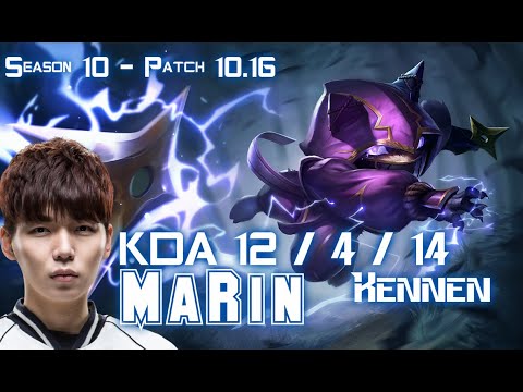 MaRin KENNEN vs JAYCE Top - Patch 10.16 KR Ranked