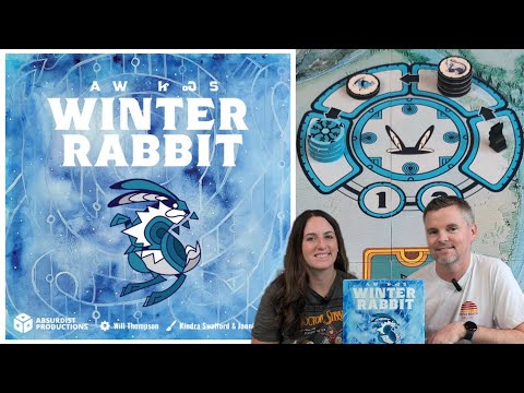 Winter Rabbit - A Non-Gamer's Preview Of This Cherokee Tribe Inspired Hidden Worker Placement Game!