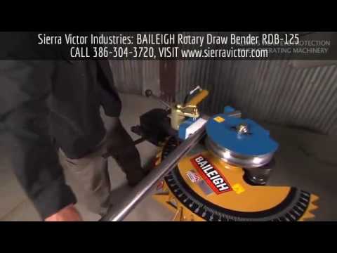 BAILEIGH BA9-RDB125 Rotary Draw Benders | Sierra Victor Industries (1)