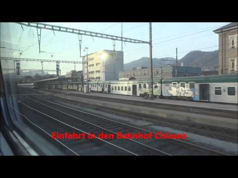 Letzte Fahrt ETR470 SBB Milano Centrale - Zürich