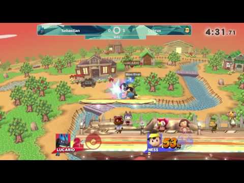SOS22 WR2 - Sebastian (Lucario) vs Cybrus (Ness)