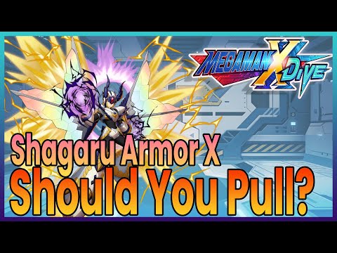 Shagaru Armor X bring the frenzy! - Mega Man X Dive Character Overview