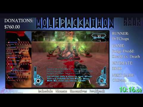 WOLFPACKATHON 2015 - Judge Dredd: Dredd vs. Death by DrTChops