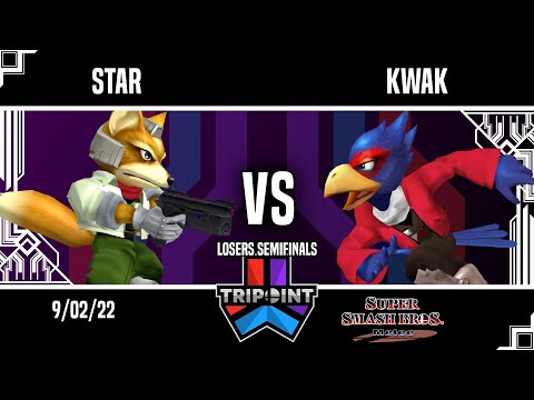 Tripoint Smash 158 - Losers Semifinals - Star(Fox) Vs. kwak(Falco)