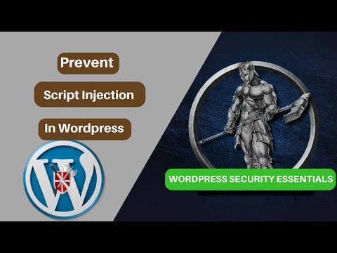 Prevent Script Injection Via htaccess File Video 14 Wordpress Security