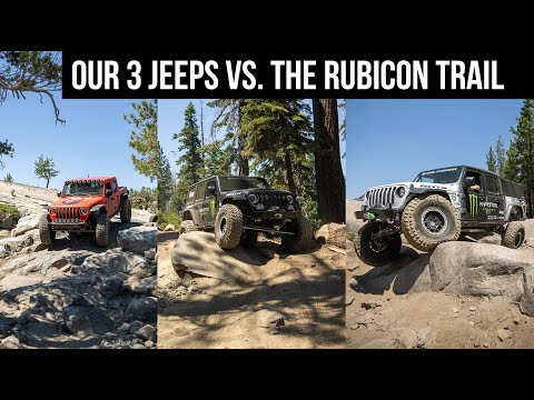 OUR THREE JEEPS VS. THE RUBICON TRAIL | CASEY CURRIE VLOG