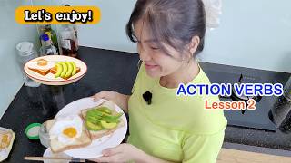 Easy English Action Verbs for Beginners | Lesson 2