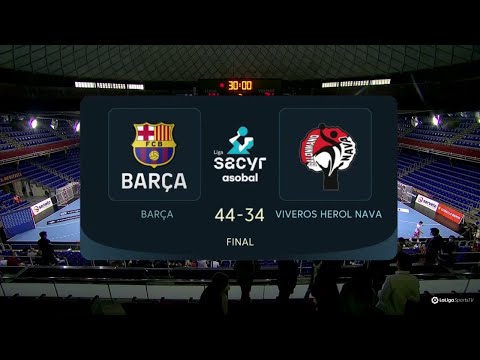 FC Barcelona vs Viveros Herol Nava | Liga ASOBAL 2021-2022 | Full Match Highlights