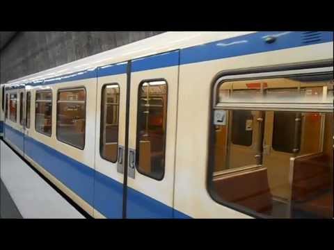 U-Bahn München - U-Bahnhof Mangfallplatz U1