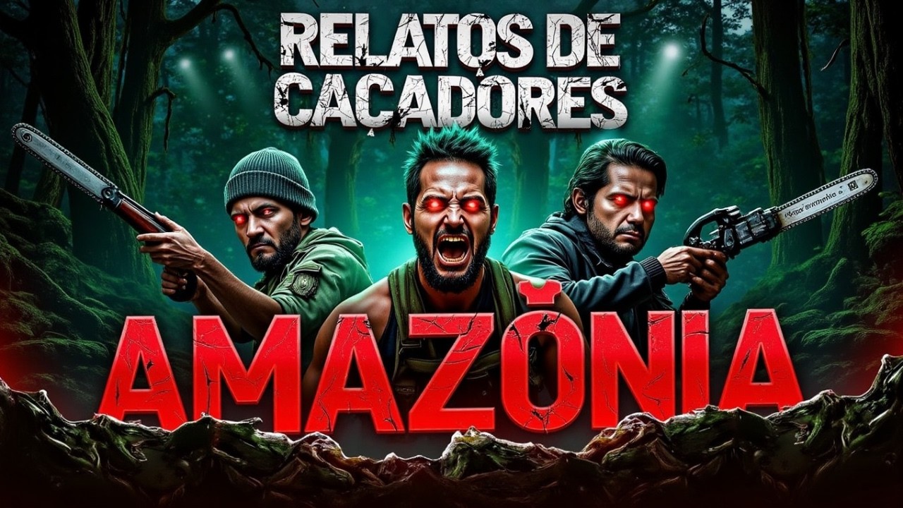 6 RELATOS DE CAÇADORES NA AMAZONIA - RELATOS DE TERROR