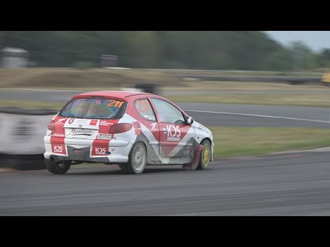 Przemysław Korowaj, Peugeot 206 - 211 - V runda MPRC 2022 - Tor Poznań, 23-24.07.2022