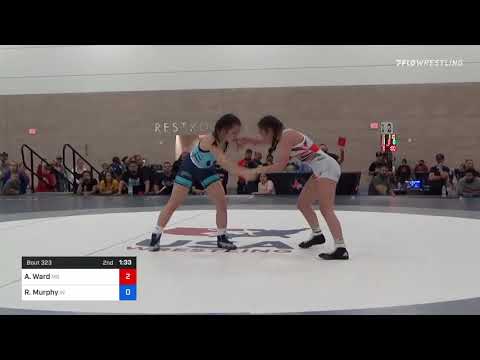 46 Kg Rr Rnd 3 - Ava Ward, MO Vs Rianne Murphy, IN