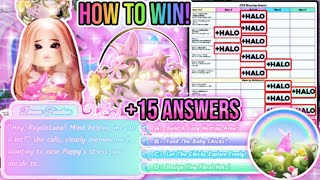 HOW TO WIN the frolicking fields halo flowering 2026 *EASY* all 10 + ANSWERS! | Royale High Roblox 