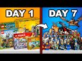 I Built A LEGO Medieval Army In 7 Days