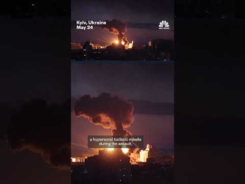 Ukraine's capital hit by massive missile and drone attack