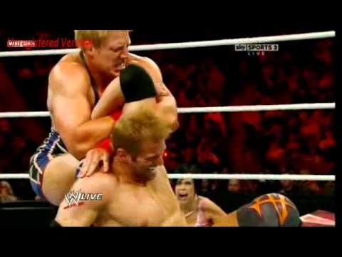 WWE Raw 11/28/11 Zack Ryder vs Jack Swagger