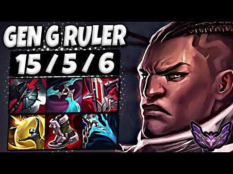 Lucian vs Ezreal ADC [ Gen.G Ruler ] Patch 25.24 Ranked Korea ✅