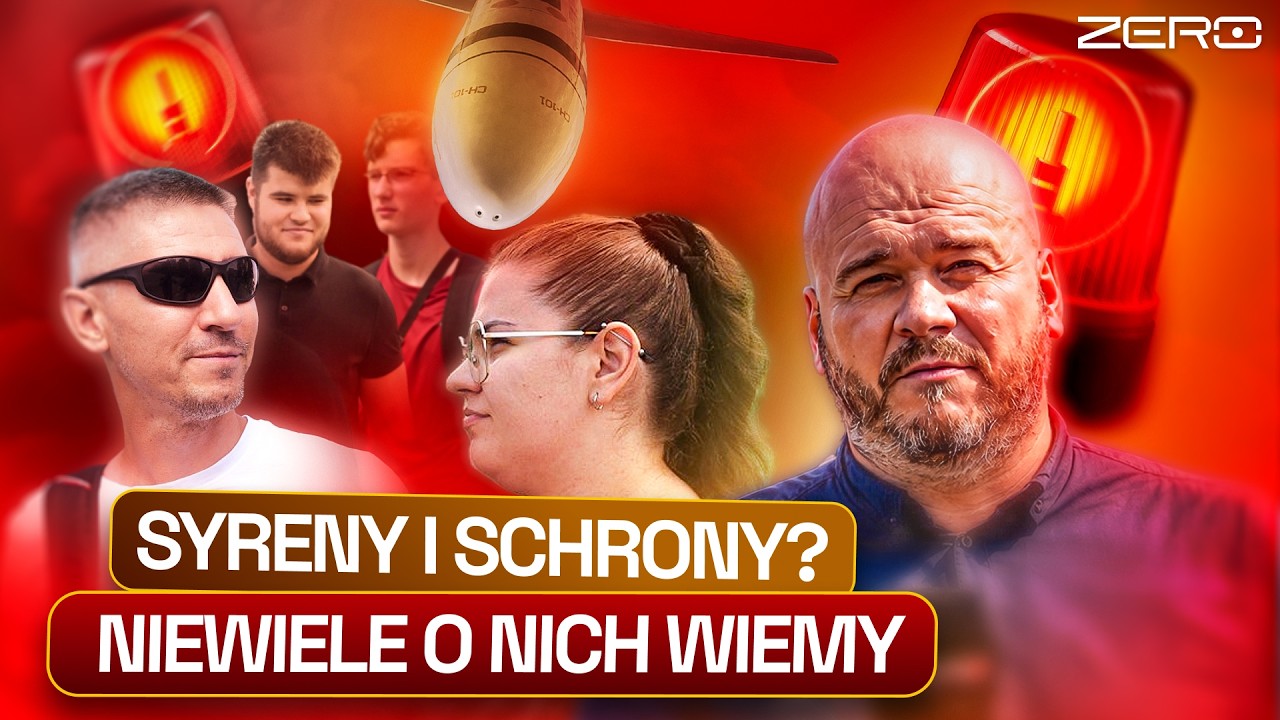 SONDA ZERO. PYTAMY POLAKÓW O NAJBLIŻSZY SCHRON I O SYRENY ALARMOWE